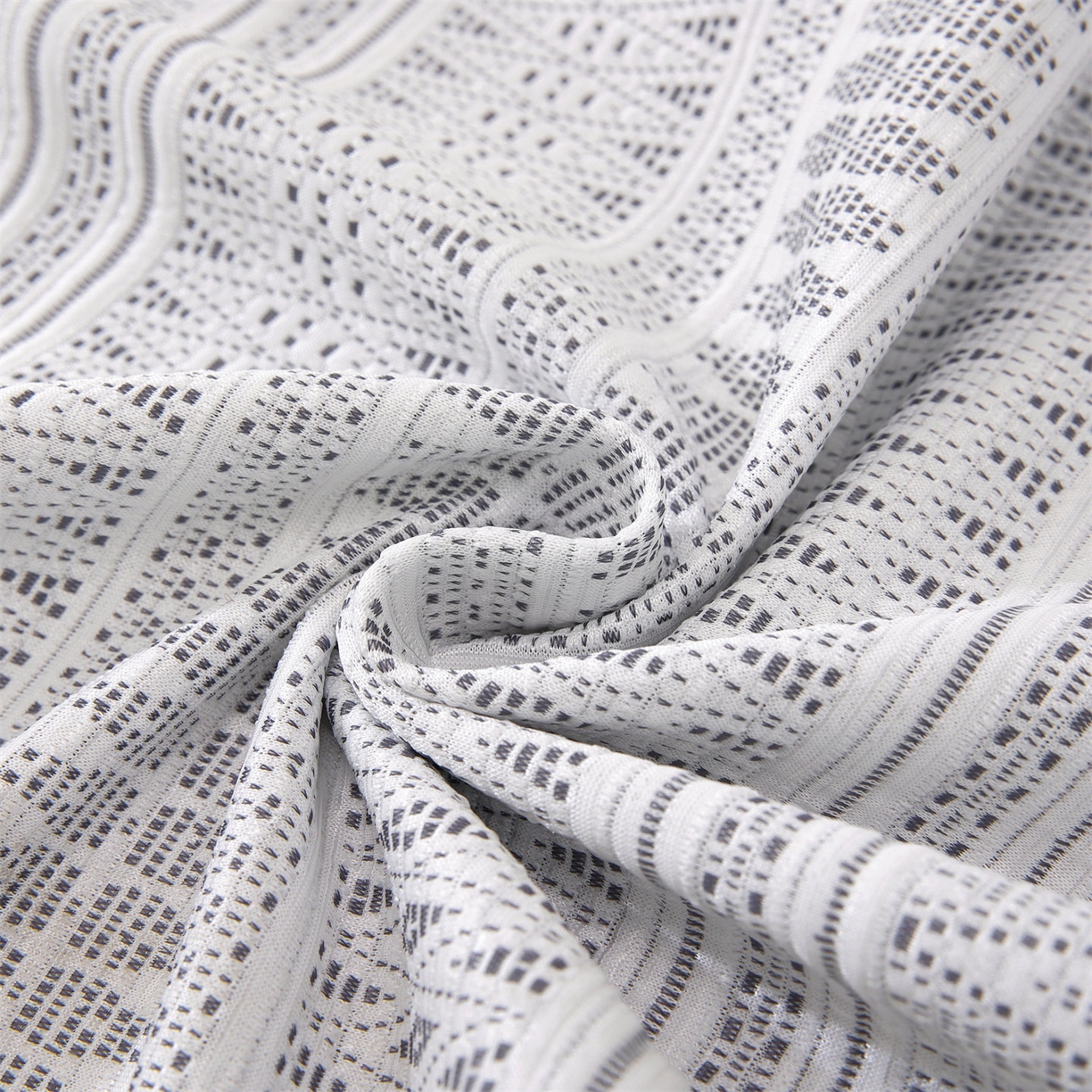 91家纺网 家纺一手货源 找家纺 （总）共鸣沙发垫 2026新款冰豆豆沙发巾-几何人生系列