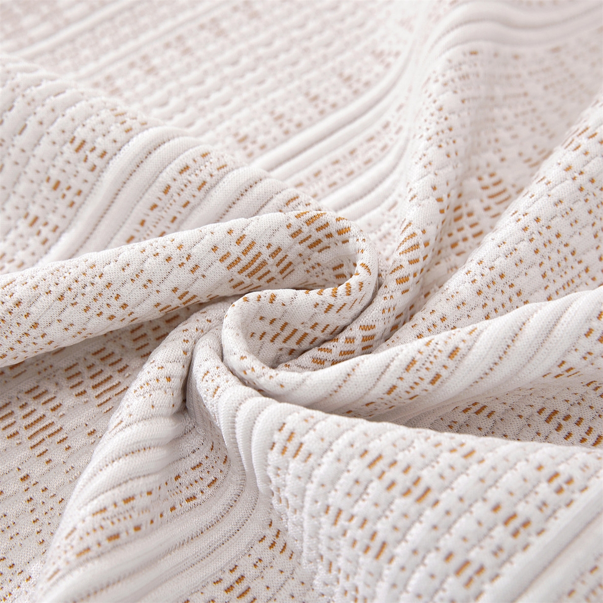 91家纺网 家纺一手货源 找家纺 共鸣沙发垫 2026新款冰豆豆沙发巾-几何人生系列 几何人生浅咖