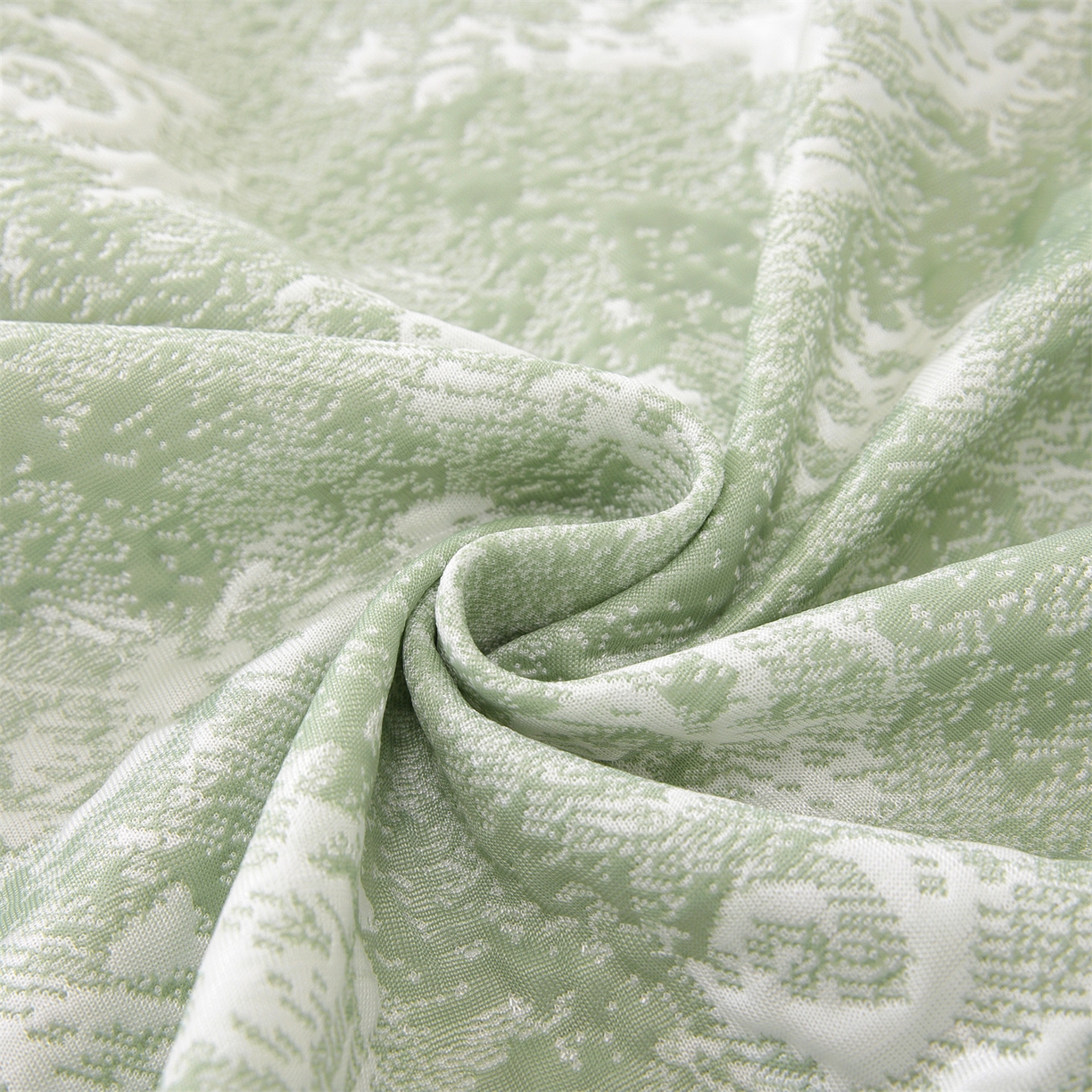 91家纺网 家纺一手货源 找家纺 共鸣沙发垫 2026新款凉感沙发巾-玫瑰 玫瑰绿色