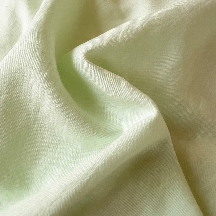 91家纺网 家纺一手货源 找家纺 欧妮家纺 2025新款纯色双拼水洗棉四件套学生宿舍上下铺床单被套三件套床上用品-【含买家秀】 双拼系列-浅绿黄