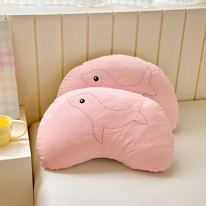 91家纺网 家纺一手货源 找家纺 （总）北鸣有鱼枕芯馆 2026新款冰皮小海豚枕头枕芯