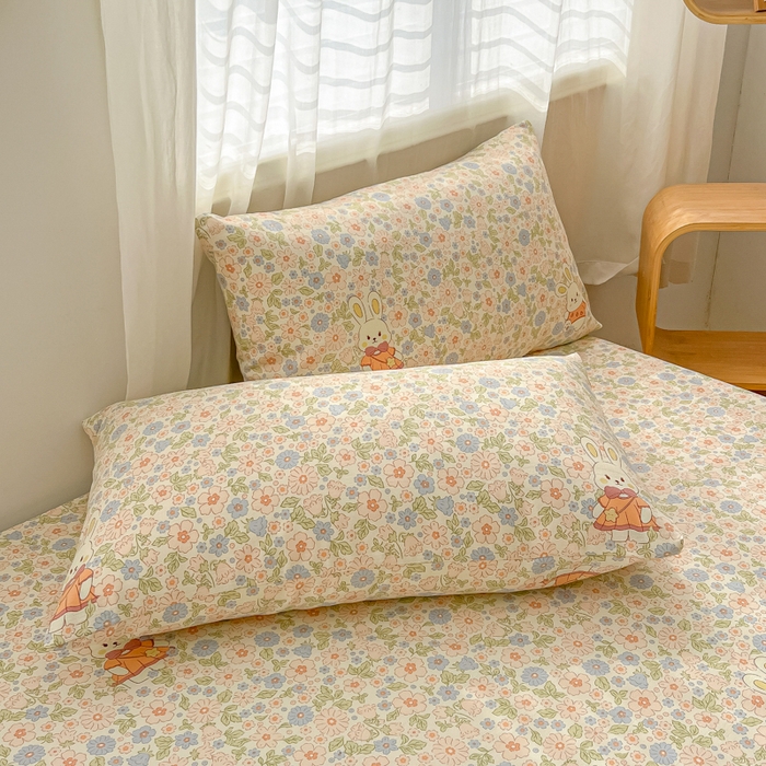 91家纺网 家纺一手货源 找家纺 （总）欧妮家纺 2025新款原棉老粗布床单被单夏季凉席三件套-三枚缎系列