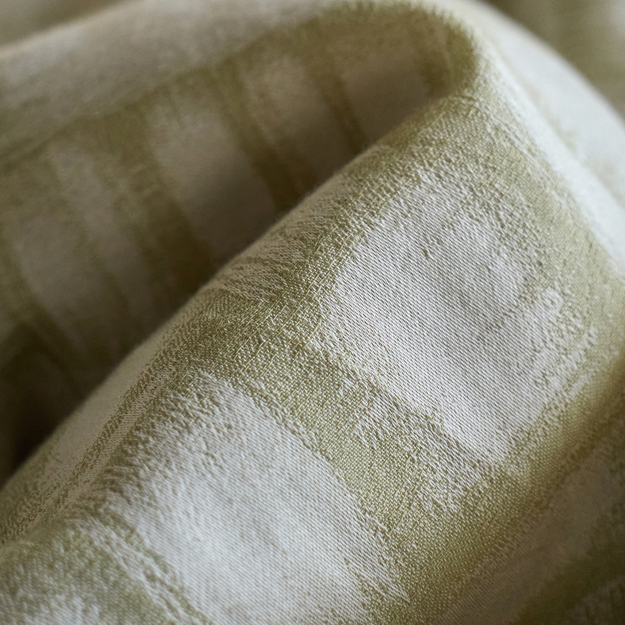 91家纺网 家纺一手货源 找家纺 千朵森 2026新款全棉纯棉色织提花肌理四件套-素序 素序-肌理青织