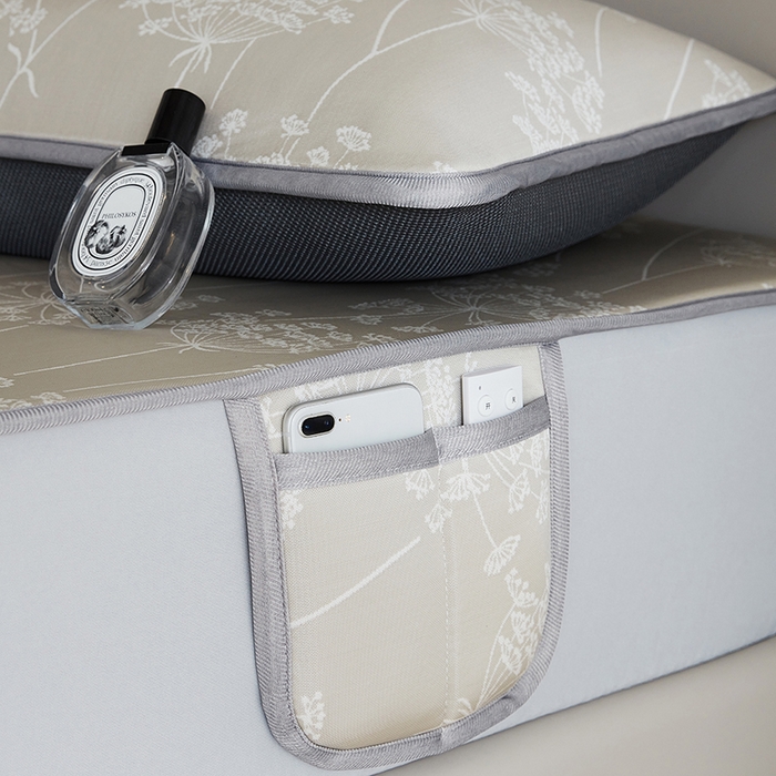 91家纺网 家纺一手货源 找家纺 千朵森 2026新款冰岛冰感丝床笠款凉席三件套-风格一 冰岛-浅茶杏