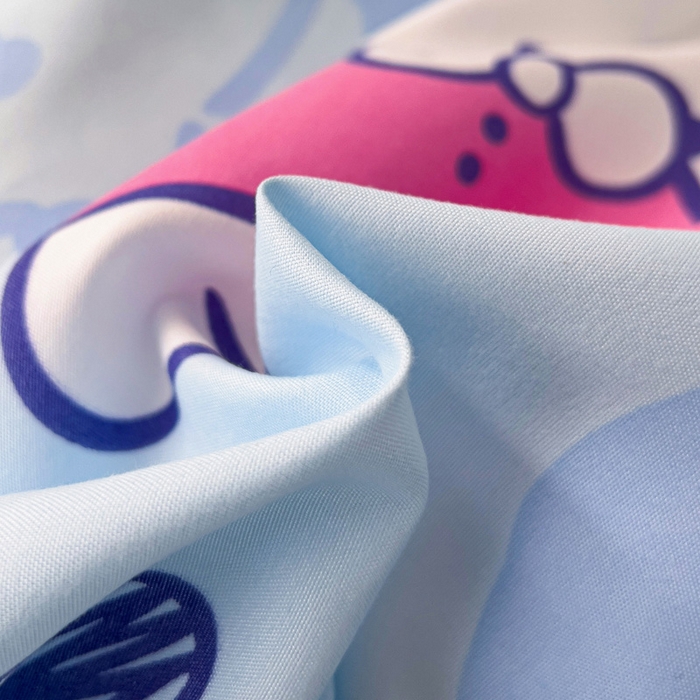 91家纺网 家纺一手货源 找家纺 欧妮家纺 2025新款AB版印花水洗棉四件套系列卡通床单被套学生宿舍床上三件套-提供买家秀 茶椰丸子