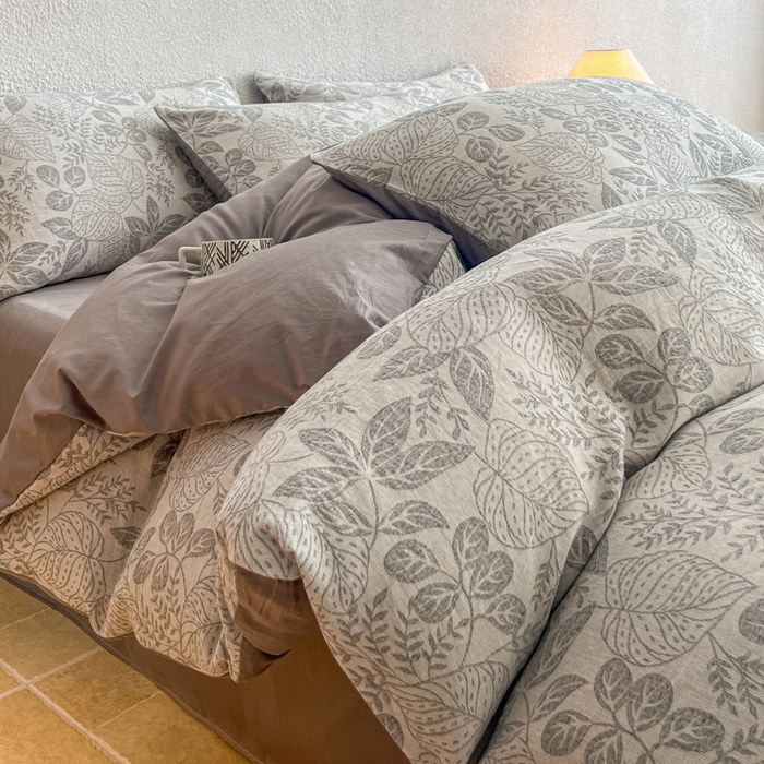 91家纺网 家纺一手货源 找家纺 （总）恋人优选 2026新款全棉纯棉三层提花四件套