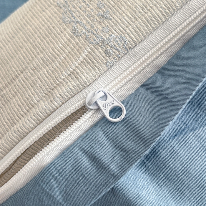 91家纺网 家纺一手货源 找家纺 恋人优选 2026新款全棉纯棉三层提花四件套 花蔓吟-兰