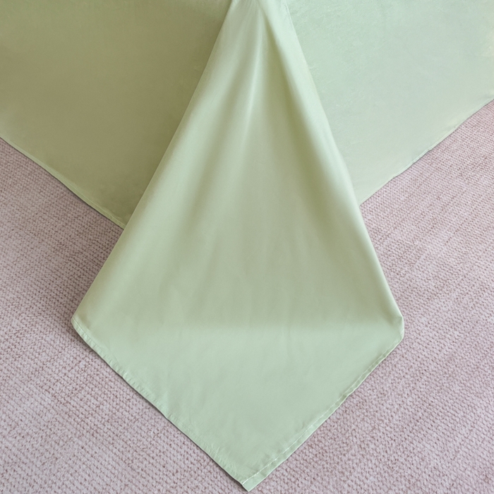 91家纺网 家纺一手货源 找家纺 恋人优选 2026新款全棉纯棉三层提花四件套 花蔓吟-绿