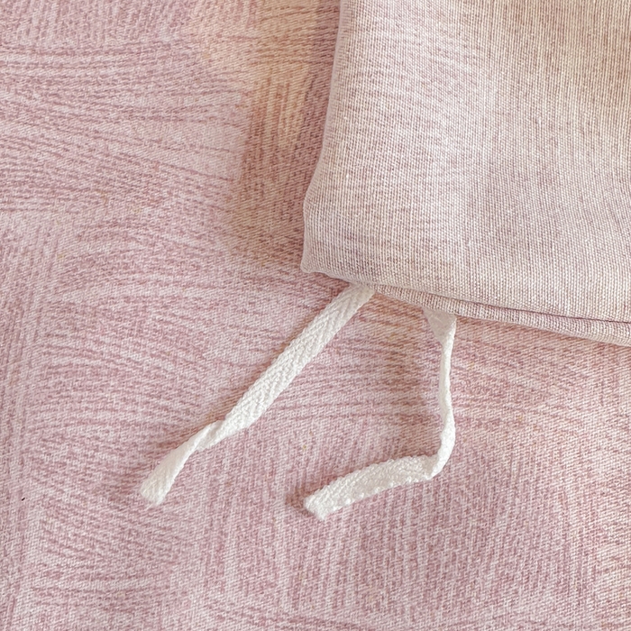 91家纺网 家纺一手货源 找家纺 凌鼎 2026新款喷气加厚磨毛四件套系列1都市新贵粉