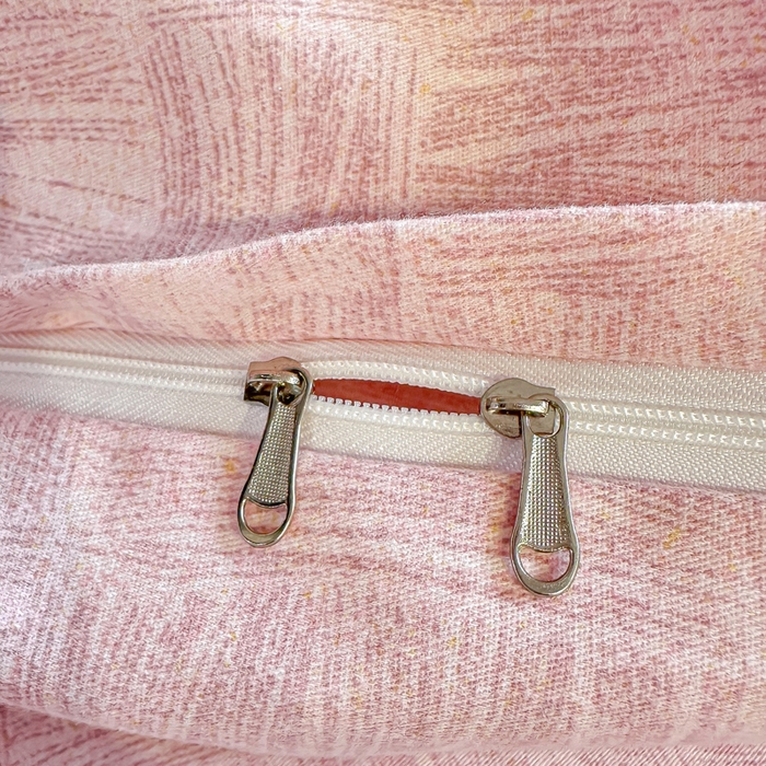 91家纺网 家纺一手货源 找家纺 凌鼎 2026新款喷气加厚磨毛四件套系列1都市新贵粉