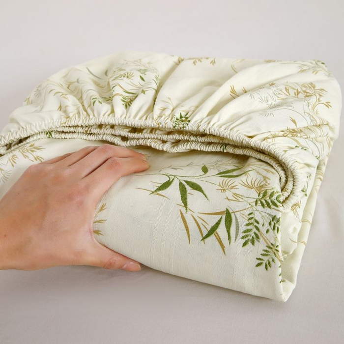 91家纺网 家纺一手货源 找家纺 （总）欧妮家纺 2025新款老粗布单床笠原棉粗布床笠夏季凉席枕套三件套-三枚缎系列