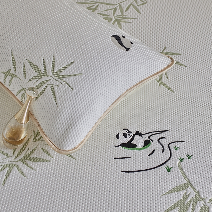 91家纺网 家纺一手货源 找家纺 千朵森 2026新款冰岛冰感丝绿野仙踪床笠款凉席三件套 绿野仙踪-象牙白