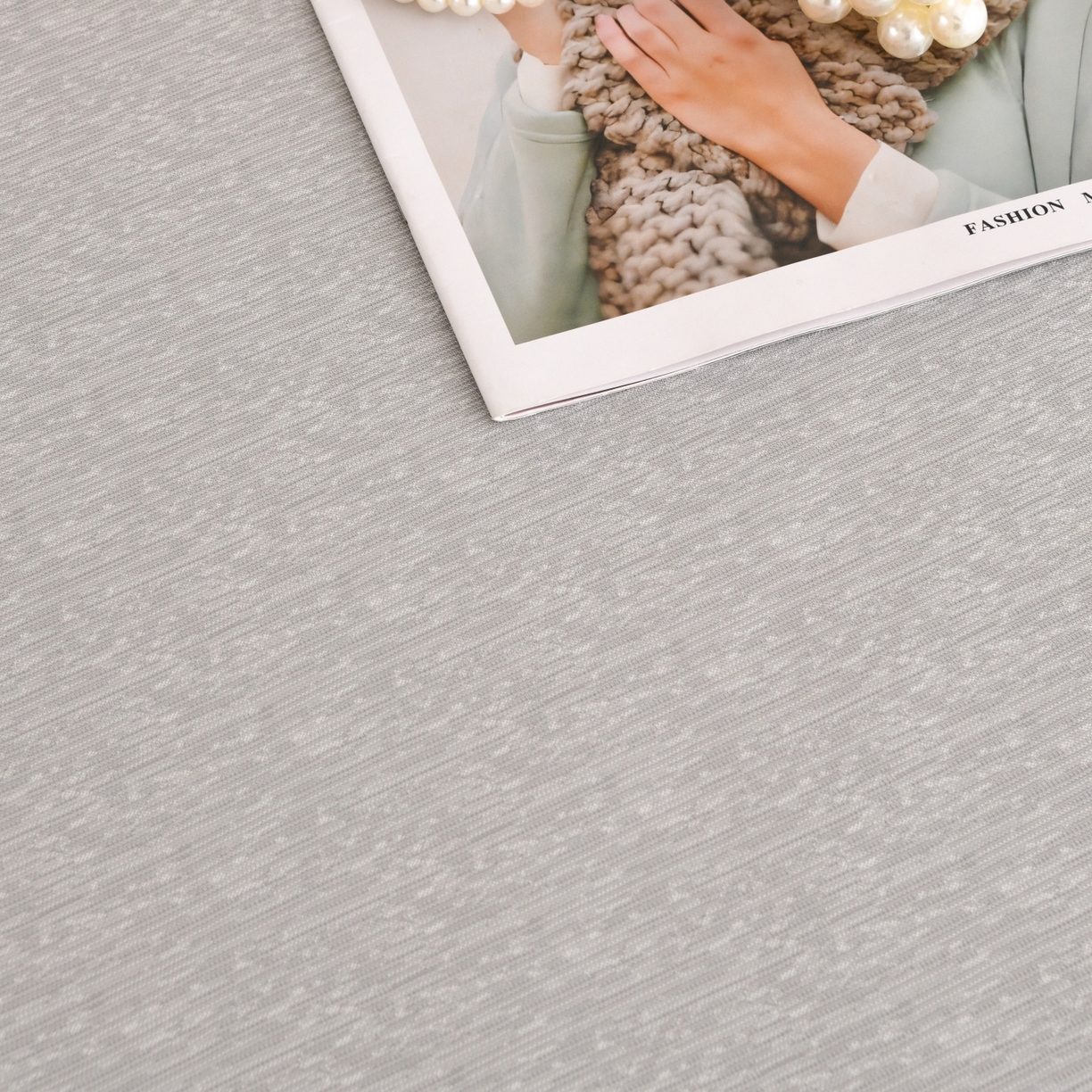 91家纺网 家纺一手货源 找家纺 金艾草 2026新款PE冰豆豆席凉感凉席单件席子平铺款 豆豆凉席-灰色