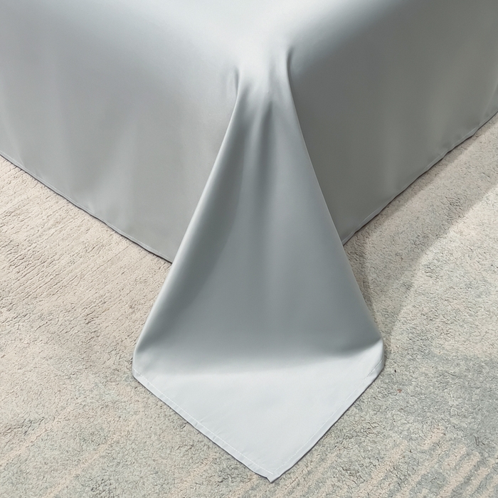 91家纺网 家纺一手货源 找家纺 云恋家纺 2026新款轻奢高级感水洗冰丝刺绣夏凉被凉感可裸睡空调被四件套学生薄款被-一生所爱系列 一生所爱-优雅紫+银灰