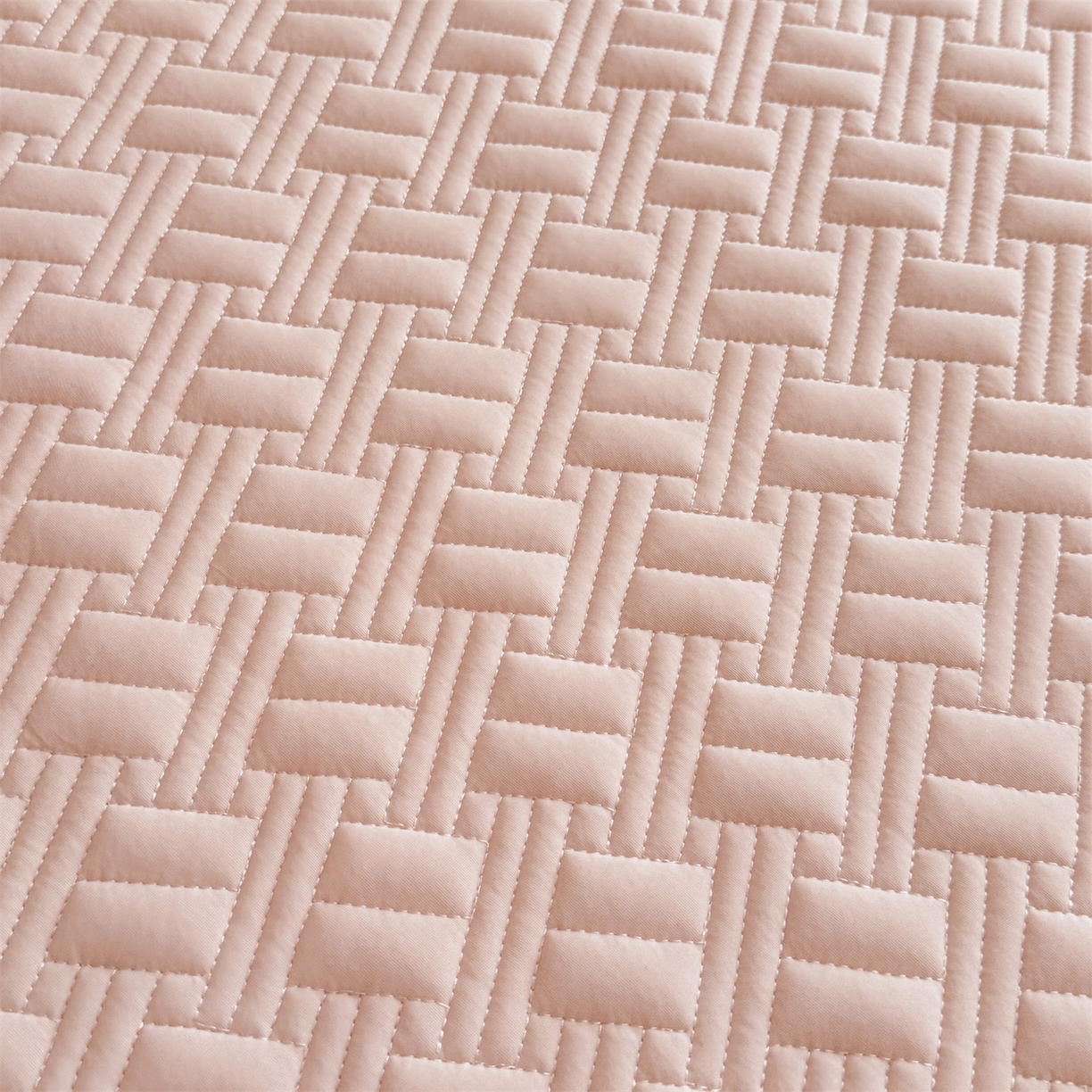 91家纺网 家纺一手货源 找家纺 雯豆家纺 2026新款10A抗菌氨纶凉感丝夏季冰皮床笠三件套简约纯色床垫保护套-风格二 时光氨纶凉感丝床笠-浅粉