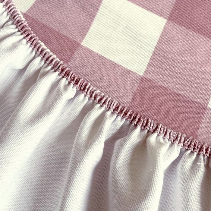 91家纺网 家纺一手货源 找家纺 （总）欧妮家纺 2025新款全棉老粗布单床笠-床垫套纯棉空调凉席子床笠三件套-格纹系列