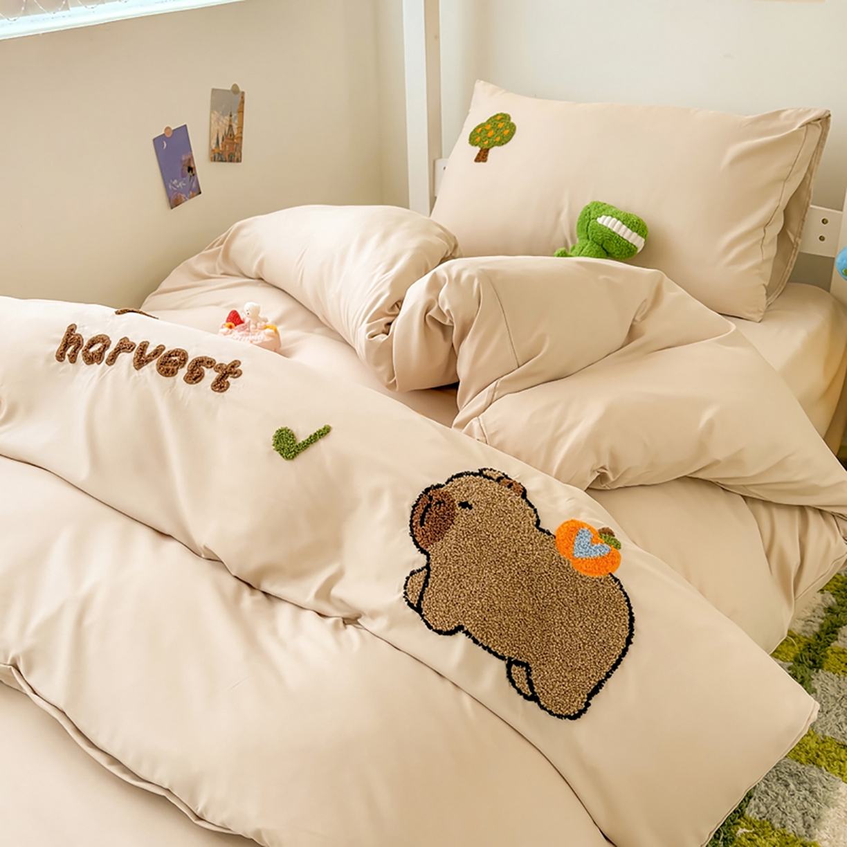 91家纺网 家纺一手货源 找家纺 欧妮家纺 2025新款学生床三件套学校宿舍单人寝室上下铺床上用品-提供买家秀 拉拉旅行-奶咖