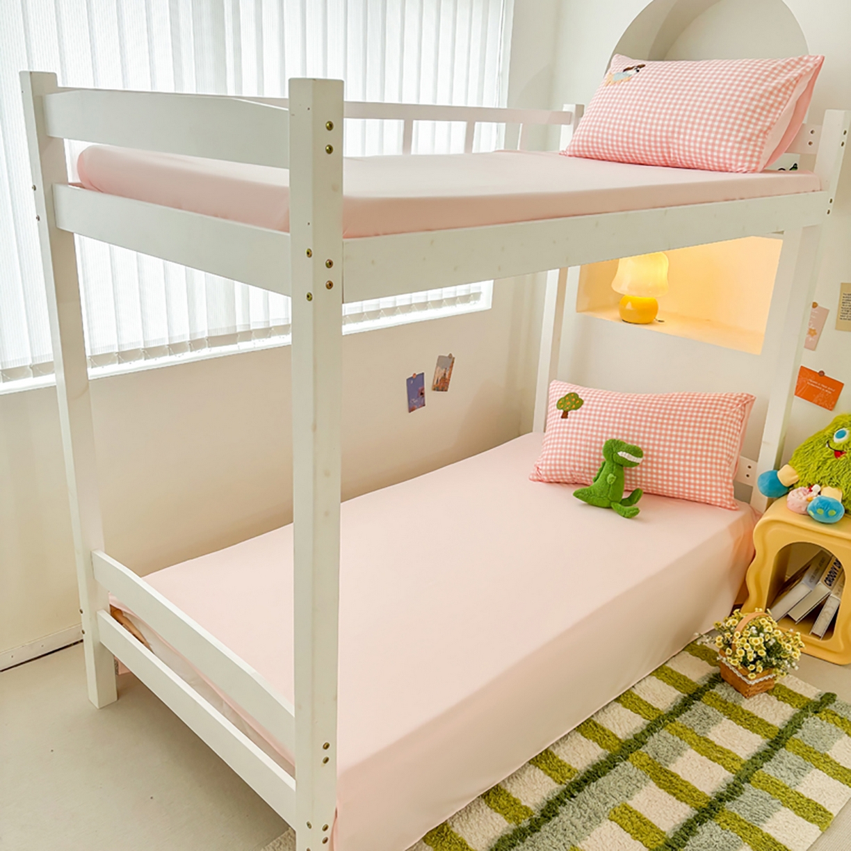 91家纺网 家纺一手货源 找家纺 （总）欧妮家纺 2025新款学生床三件套学校宿舍单人寝室上下铺床上用品-提供买家秀