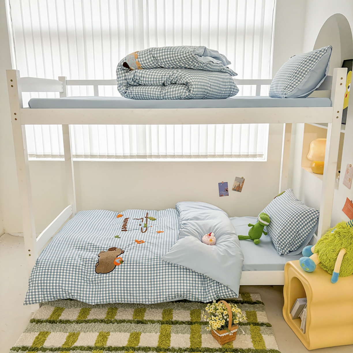 91家纺网 家纺一手货源 找家纺 （总）欧妮家纺 2025新款学生床三件套学校宿舍单人寝室上下铺床上用品-提供买家秀