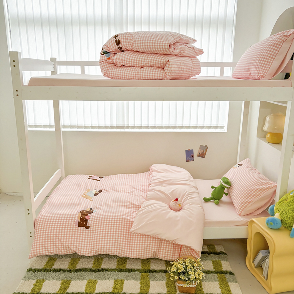 91家纺网 家纺一手货源 找家纺 （总）欧妮家纺 2025新款学生床三件套学校宿舍单人寝室上下铺床上用品-提供买家秀