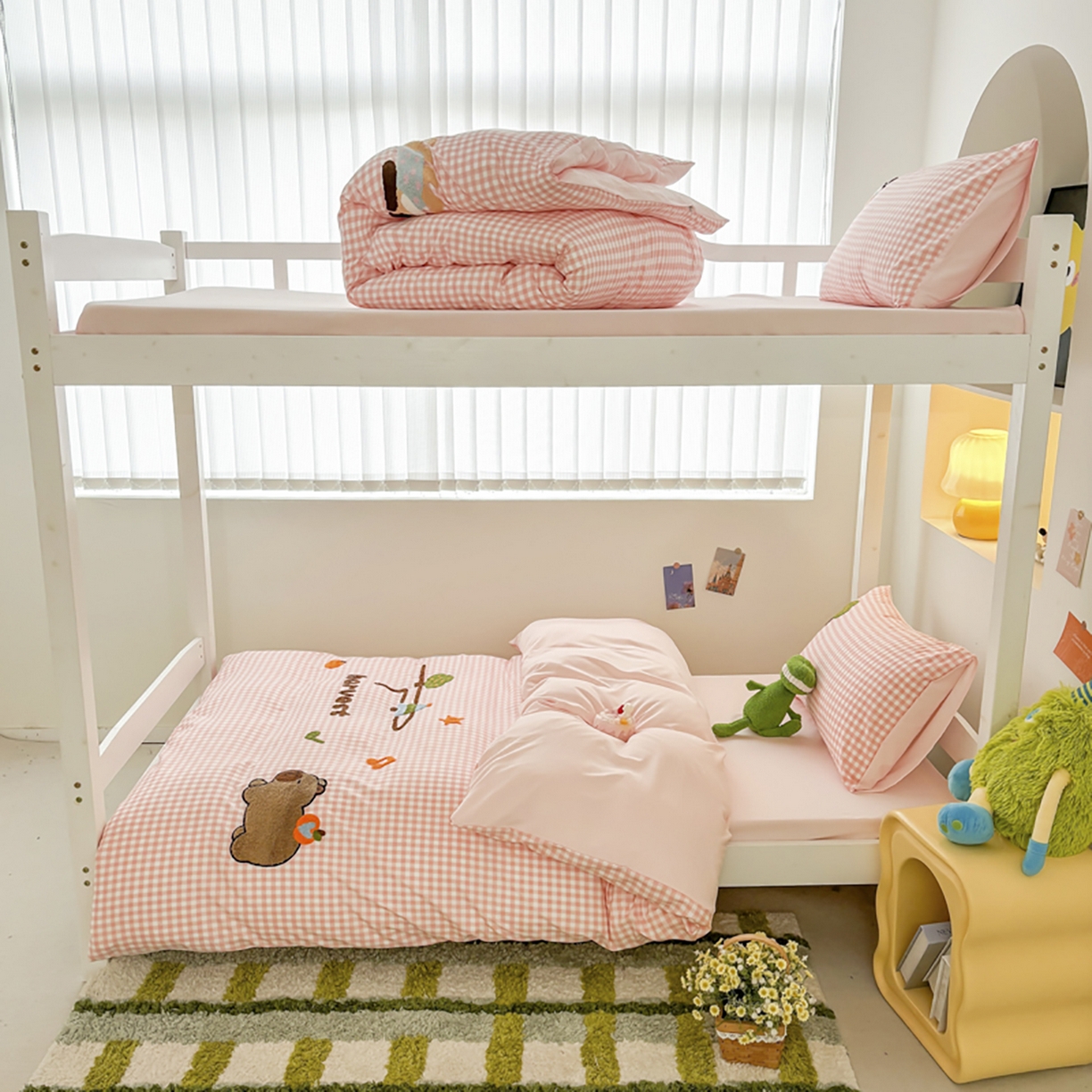 91家纺网 家纺一手货源 找家纺 （总）欧妮家纺 2025新款学生床三件套学校宿舍单人寝室上下铺床上用品-提供买家秀