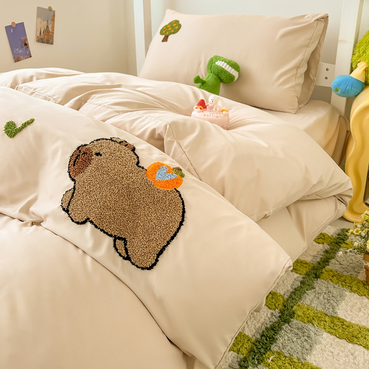 91家纺网 家纺一手货源 找家纺 欧妮家纺 2025新款学生床三件套学校宿舍单人寝室上下铺床上用品-提供买家秀 拉拉旅行-奶咖