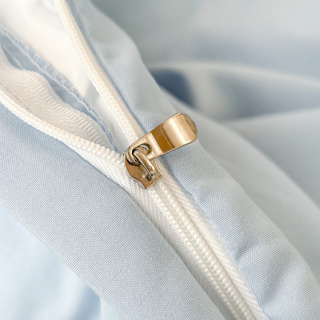 91家纺网 家纺一手货源 找家纺 欧妮家纺 2025新款学生床三件套学校宿舍单人寝室上下铺床上用品-提供买家秀 拉拉旅行-浅蓝