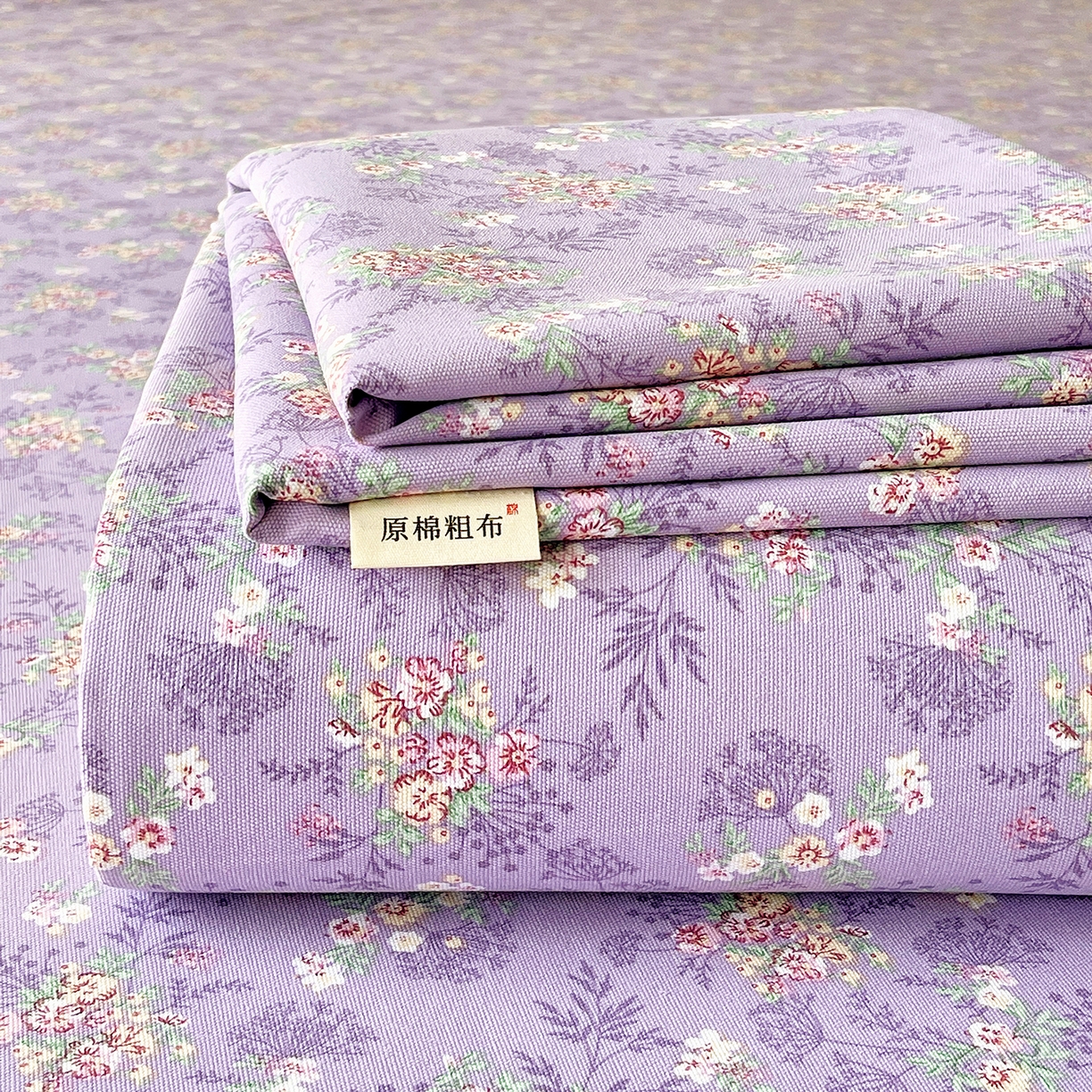 （总）欧妮家纺 2025新款老粗布床单夏季凉席床笠三件套-朴棉系列