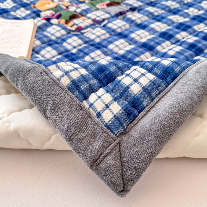 91家纺网 家纺一手货源 找家纺 （总）欧妮家纺 2025新款水晶边牛奶绒印花床垫床褥子软垫（提供买家秀）大床图