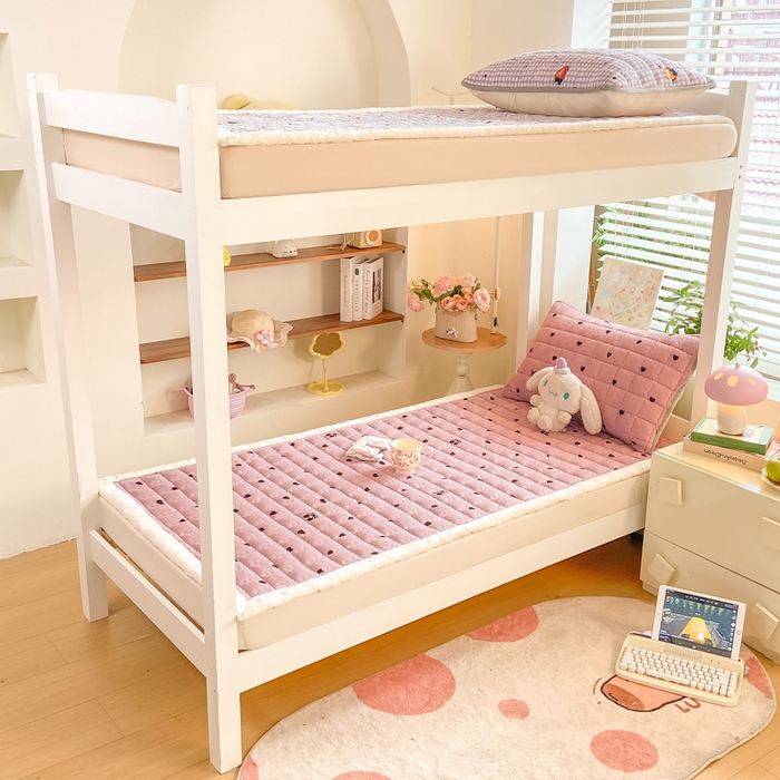 91家纺网 家纺一手货源 找家纺 （总）欧妮家纺 2025新款尊享喜暖绒边床褥垫牛奶绒床垫床护垫软垫（提供买家秀）