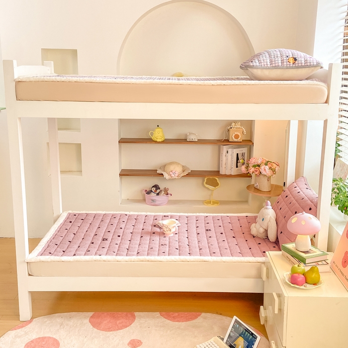 91家纺网 家纺一手货源 找家纺 （总）欧妮家纺 2025新款尊享喜暖绒边床褥垫牛奶绒床垫床护垫软垫（提供买家秀）