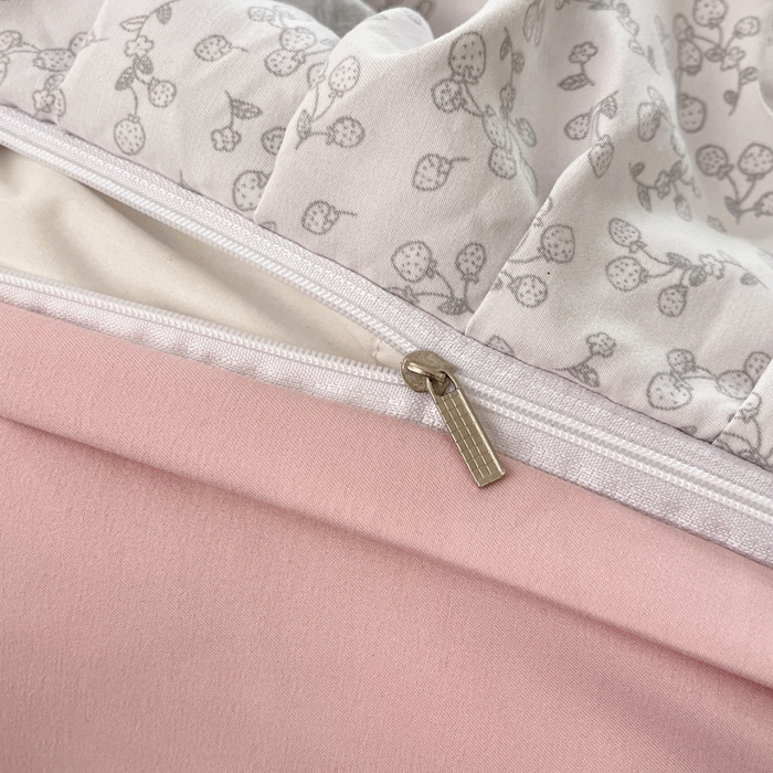 91家纺网 家纺一手货源 找家纺 畅畅家纺 2026新款春秋韩版A类公主风云柔棉工艺款花边四件套 浅梦心花