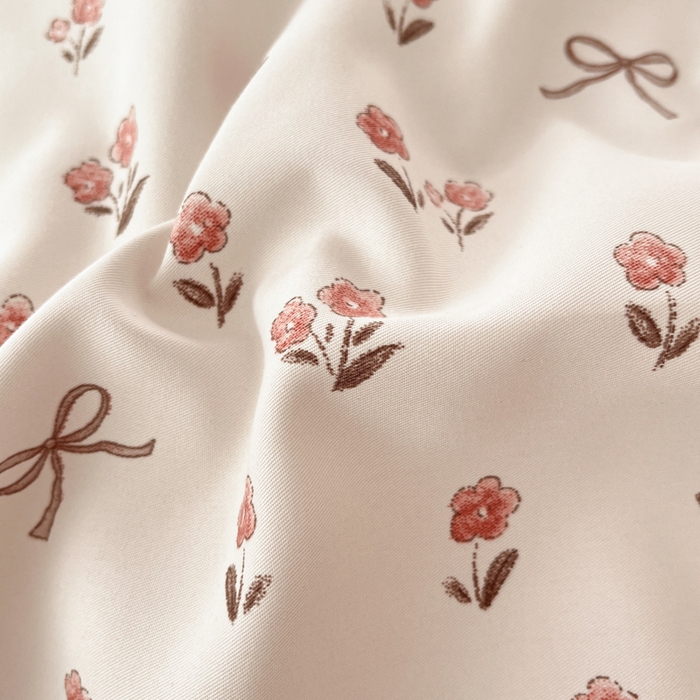 91家纺网 家纺一手货源 找家纺 畅畅家纺 2026新款春秋韩版A类公主风云柔棉工艺款花边四件套 樱花镜