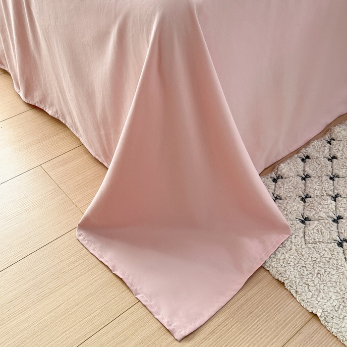 91家纺网 家纺一手货源 找家纺 畅畅家纺 2026新款春秋韩版A类公主风云柔棉工艺款花边四件套 晨露玫瑰