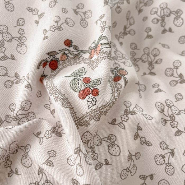 91家纺网 家纺一手货源 找家纺 畅畅家纺 2026新款春秋韩版A类公主风云柔棉工艺款花边四件套 浅梦心花