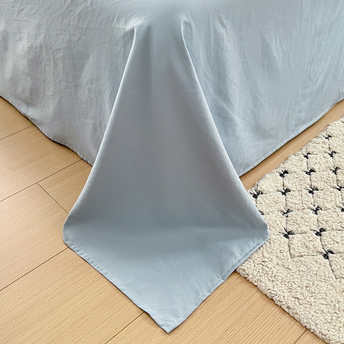 91家纺网 家纺一手货源 找家纺 畅畅家纺 2026新款春秋韩版A类公主风云柔棉工艺款花边四件套 格影清梦