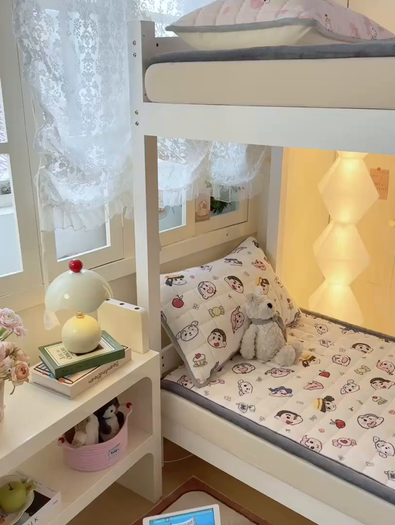 91家纺网 家纺一手货源 找家纺 （总）欧妮家纺 2025新款A类水晶边牛奶绒夹棉床褥垫床垫褥子（提供买家秀）