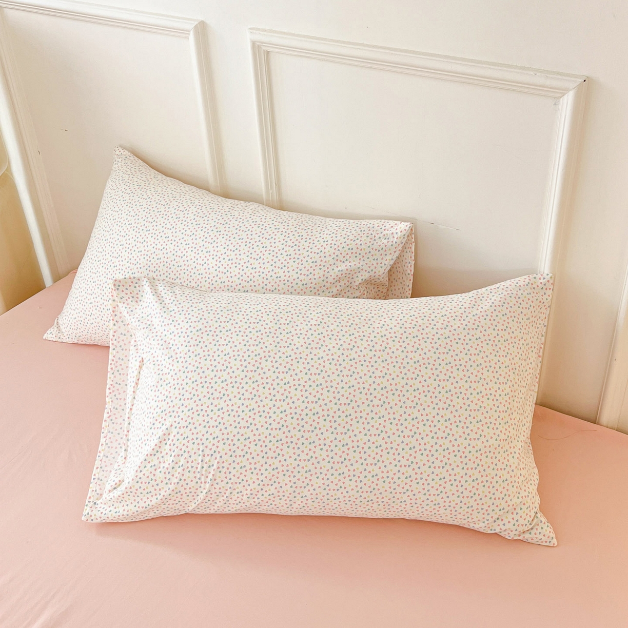 91家纺网 家纺一手货源 找家纺 一加一 2026春夏新款云小棉贴布绣花大豆夏凉被空调被夏被四件套 蜜桃小兔