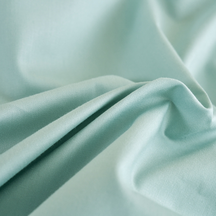 91家纺网 家纺一手货源 找家纺 乐逸家纺 2026新款13372高支高密纯棉斜纹丝滑花边款专用床罩套件 新品全棉花边浅绿