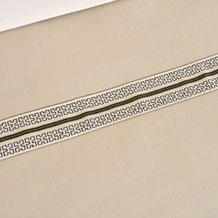 91家纺网 家纺一手货源 找家纺 乐逸家纺 2026新款13372高支高密纯棉斜纹丝滑花边款专用床罩套件 新品全棉花边香槟金