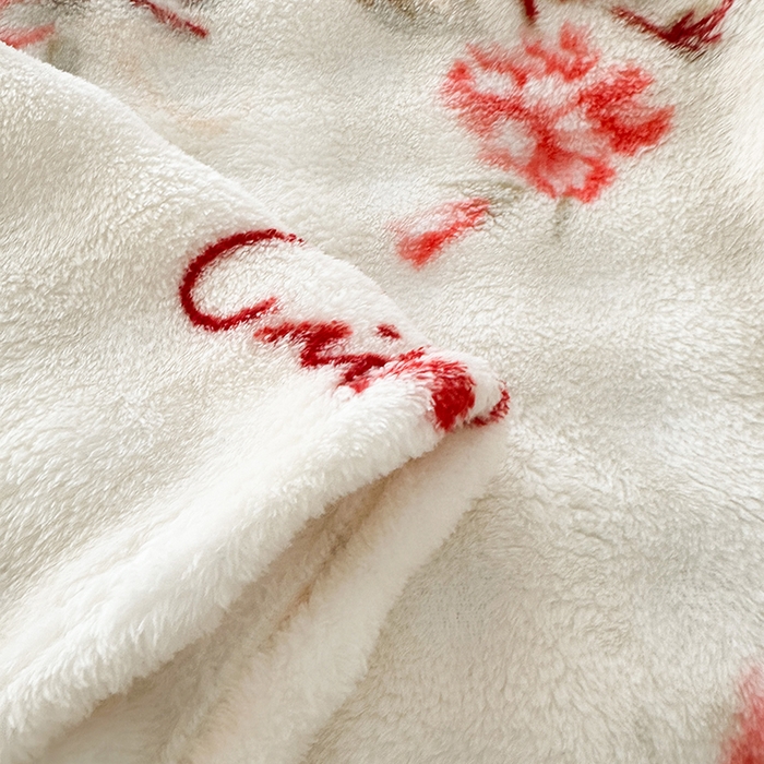 91家纺网 家纺一手货源 找家纺 欧妮家纺 2025新款亲肤舒适泡泡绒毛毯 国色天香