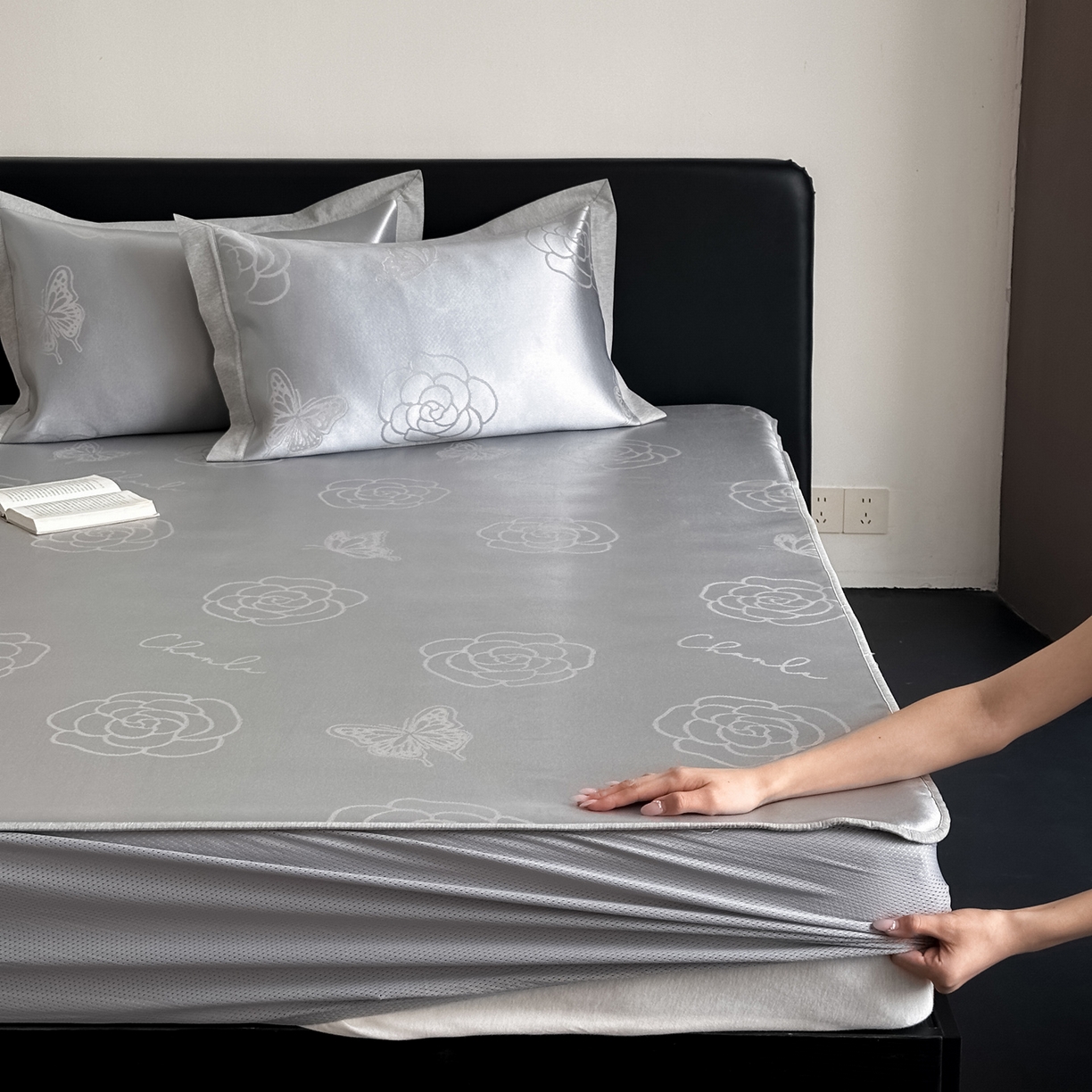 （总）三味舒屋 2026新款臻品提花冰丝席凉席席子