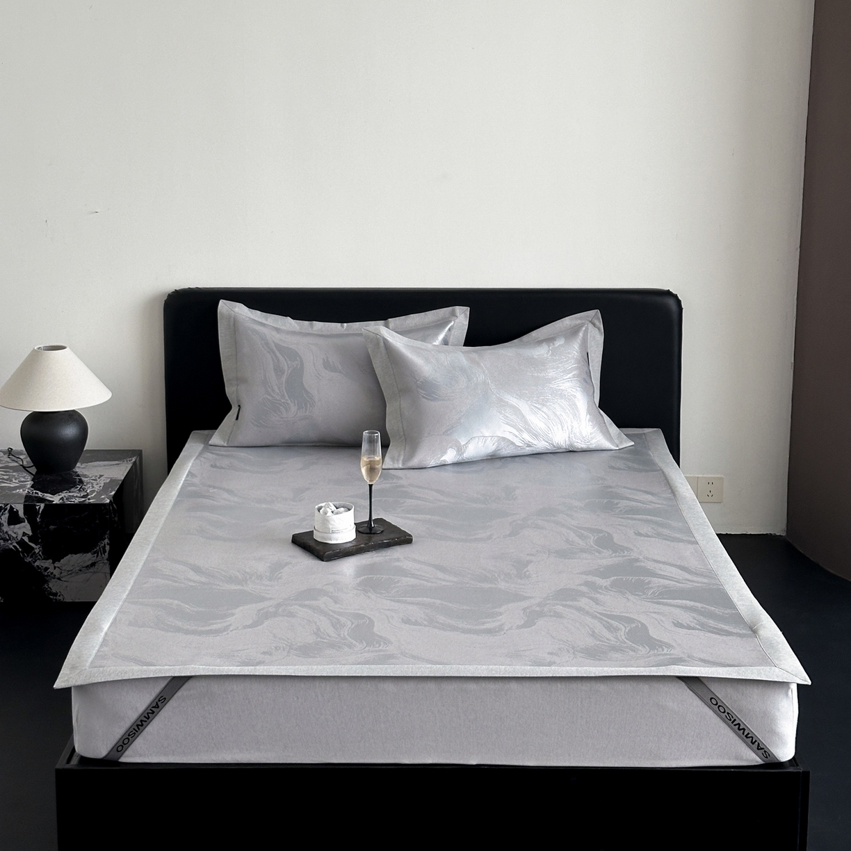 三味舒屋 2026新款臻品提花冰丝席凉席席子 雾影床席