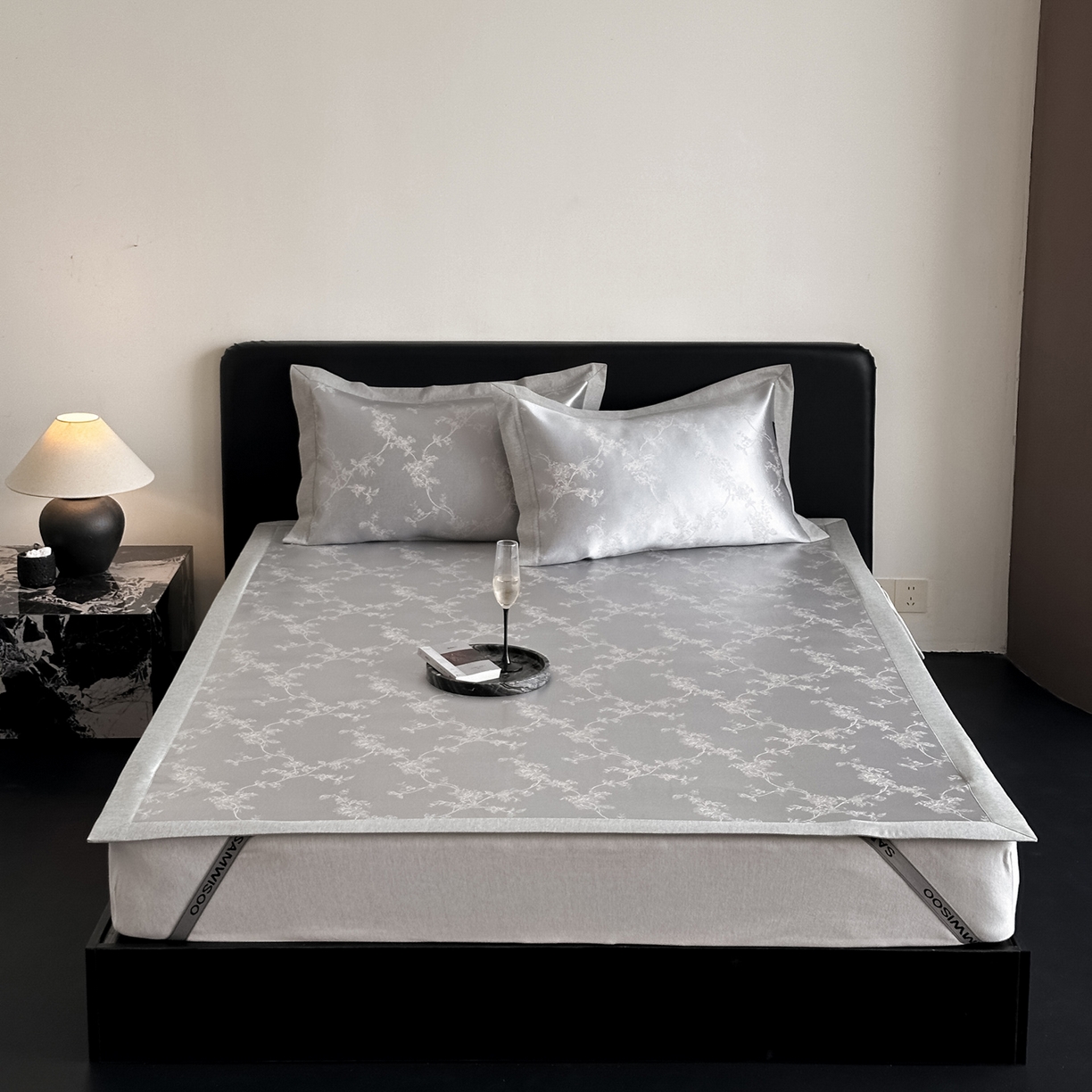 三味舒屋 2026新款臻品提花冰丝席凉席席子 芙瑞亚床席