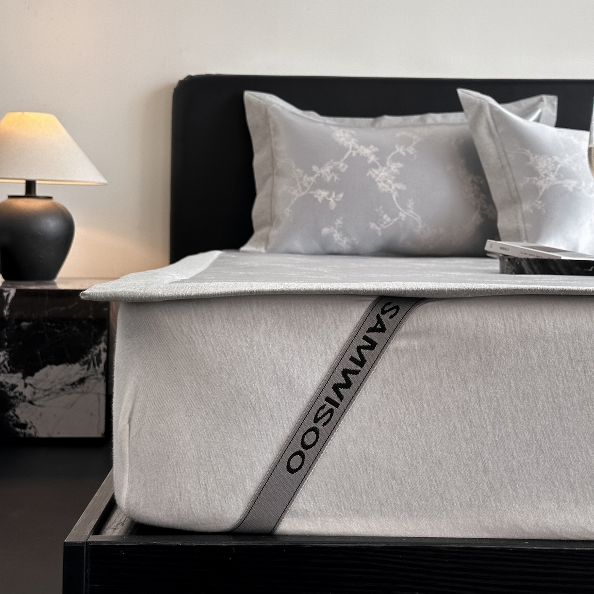 91家纺网 家纺一手货源 找家纺 三味舒屋 2026新款臻品提花冰丝席凉席席子 芙瑞亚床席