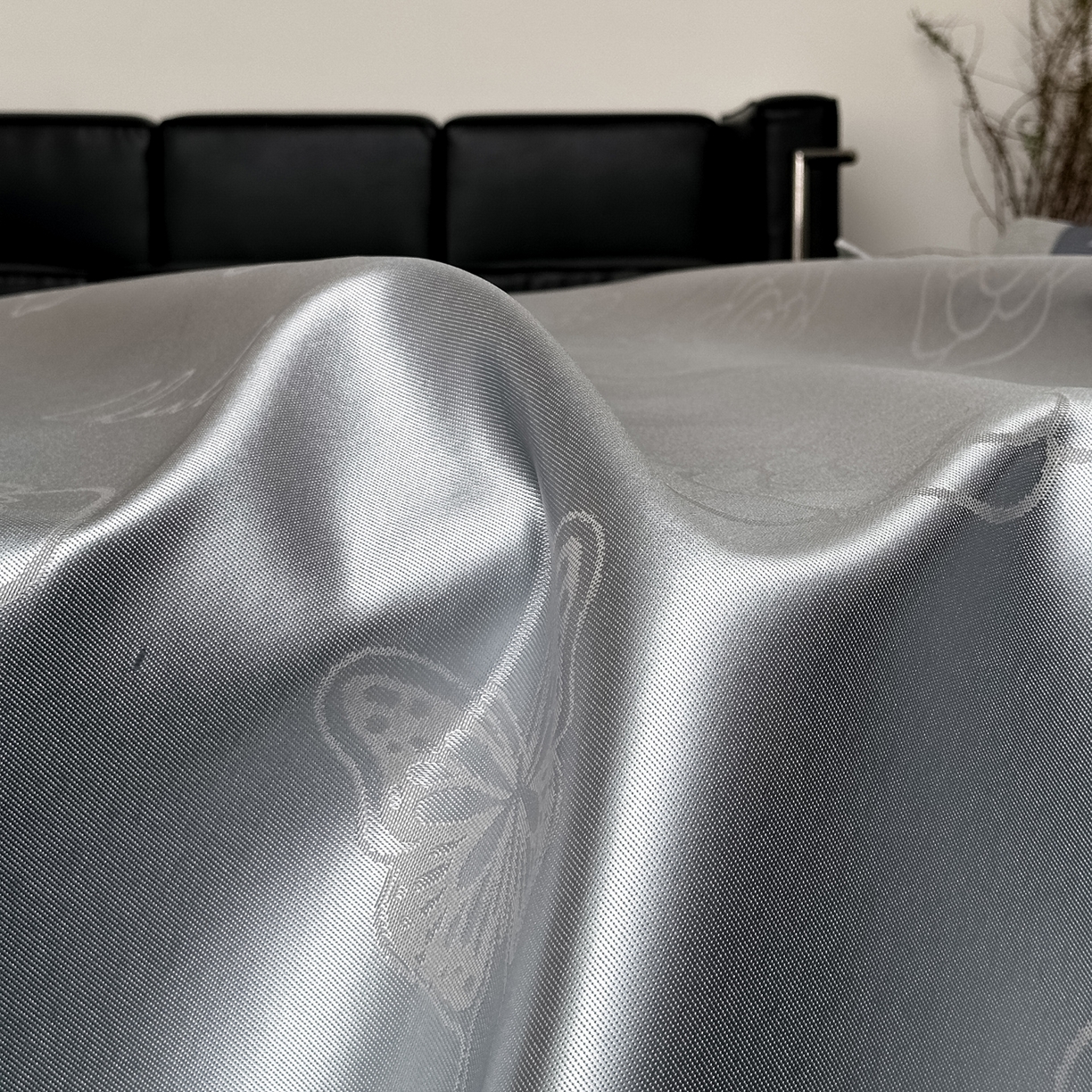 91家纺网 家纺一手货源 找家纺 三味舒屋 2026新款臻品提花冰丝席凉席席子 茶与蝶床席