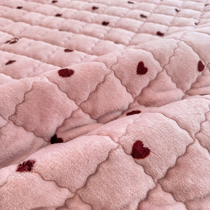 91家纺网 家纺一手货源 找家纺 （总）欧妮家纺 2025新款保暖牛奶绒夹棉床垫床褥子软垫