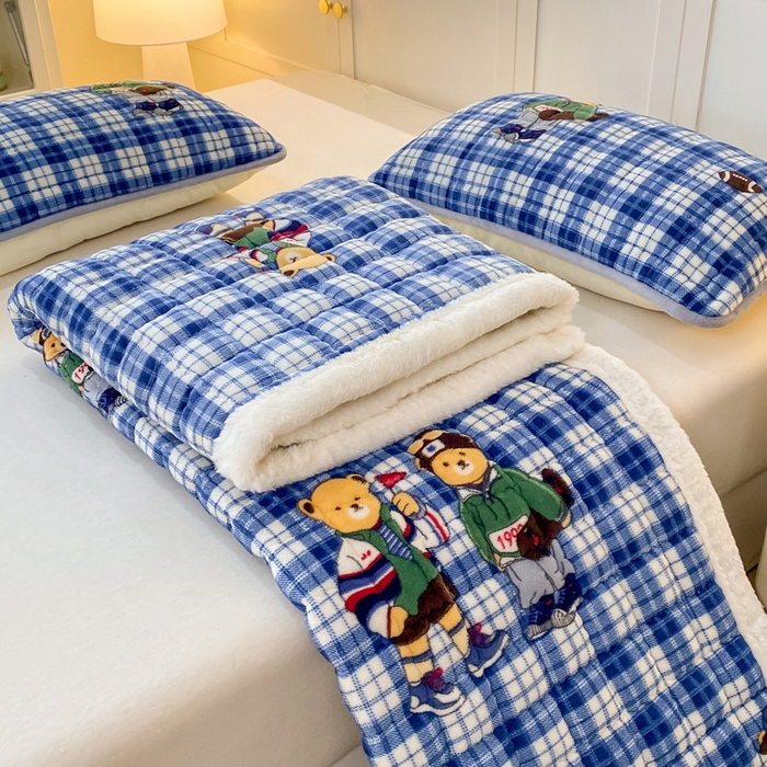 91家纺网 家纺一手货源 找家纺 （总）欧妮家纺 2025新款A类牛奶绒床垫床褥子软垫