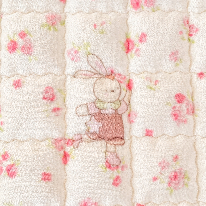 91家纺网 家纺一手货源 找家纺 欧妮家纺 2025新款A类牛奶绒床垫床褥子软垫 暖绒-小兔舞