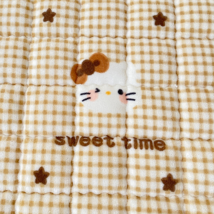 91家纺网 家纺一手货源 找家纺 欧妮家纺 2025新款A类牛奶绒床垫床褥子软垫 暖绒-可爱猫星